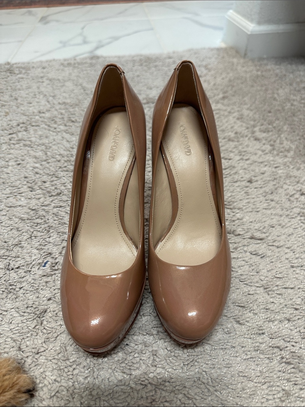 Joan & David Patent Leather Pumps